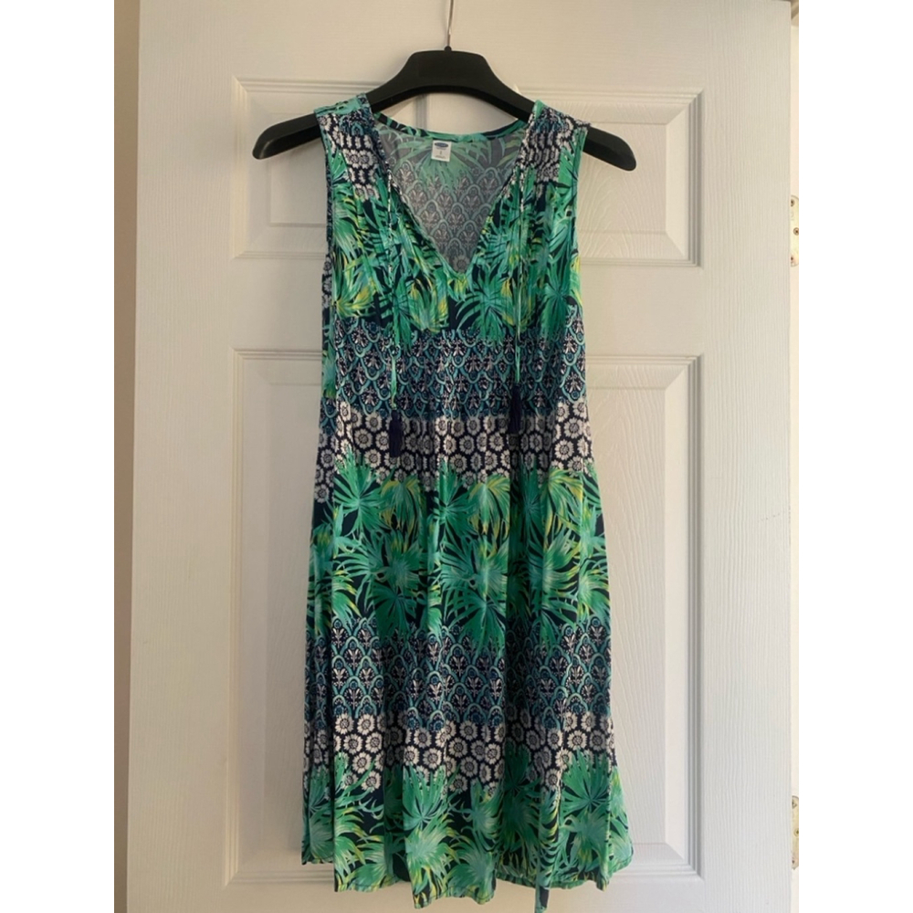 Women Old Navy Dress S Green
